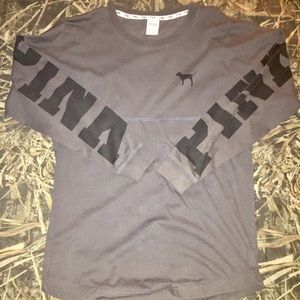 VS Pink Varsity Shirt